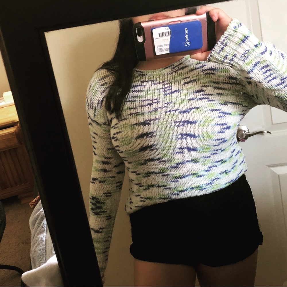 Gianni Bini Girls XL Crop Sweater